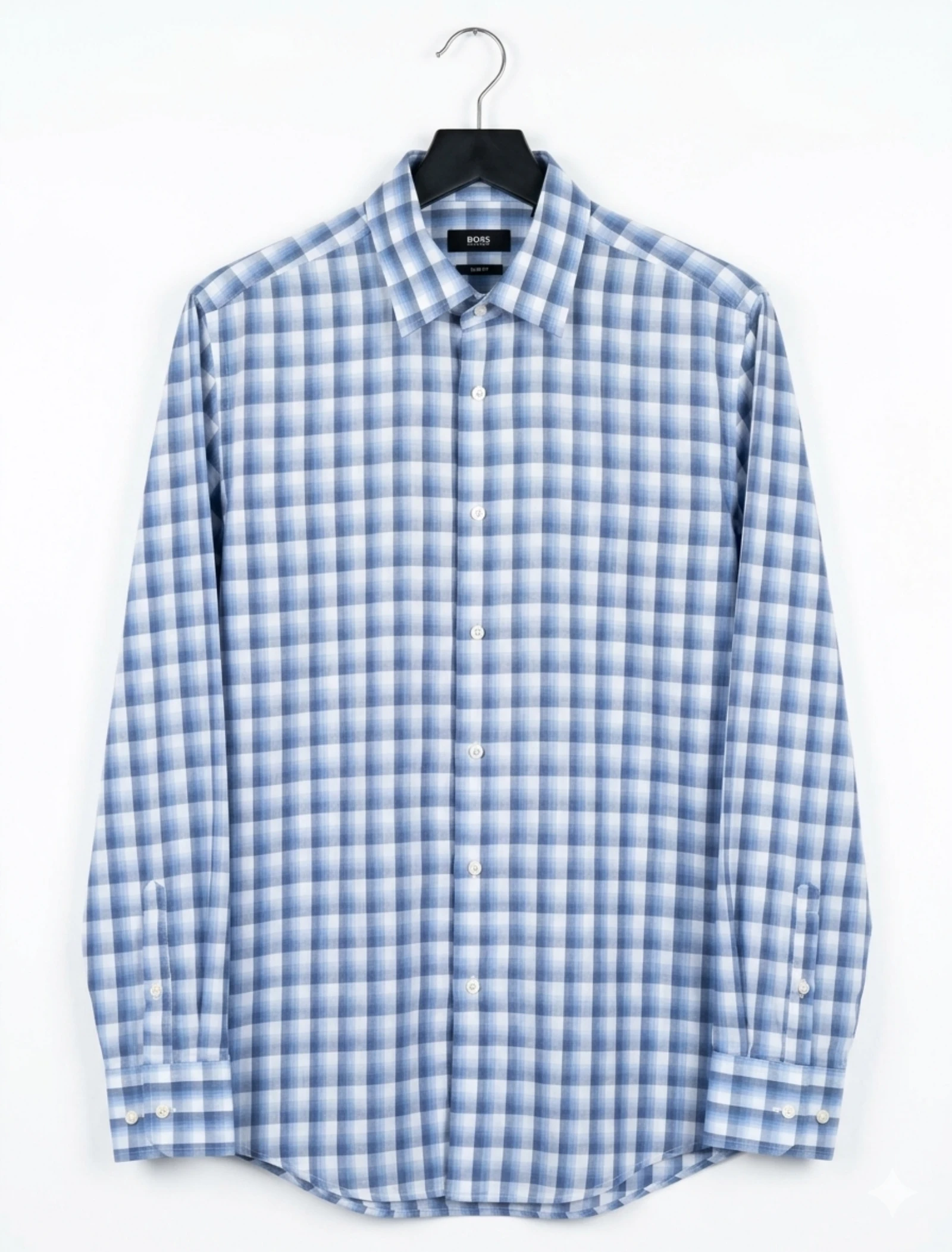 Camisa de cuadros Hugo Boss original talla M/L/41/16 en perfecto estado vintage